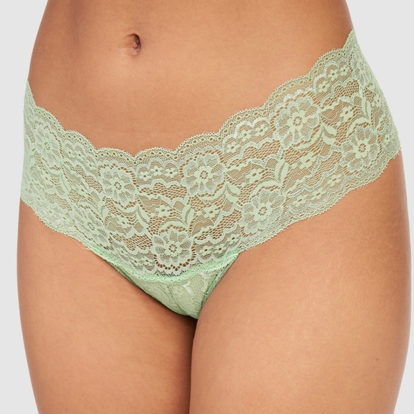 ASHLYNN ALLOVE Lace Hipster in Color - Hemlock - Picture 2 of 13
